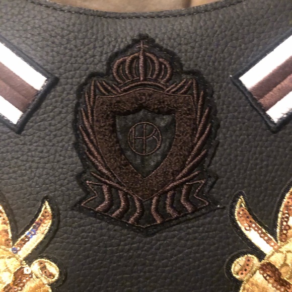 🔥BLACK FRIDAY SALE💥 🔥New Vintage Henri Bendel W57th Crossbody Hobo Military - Picture 3 of 16